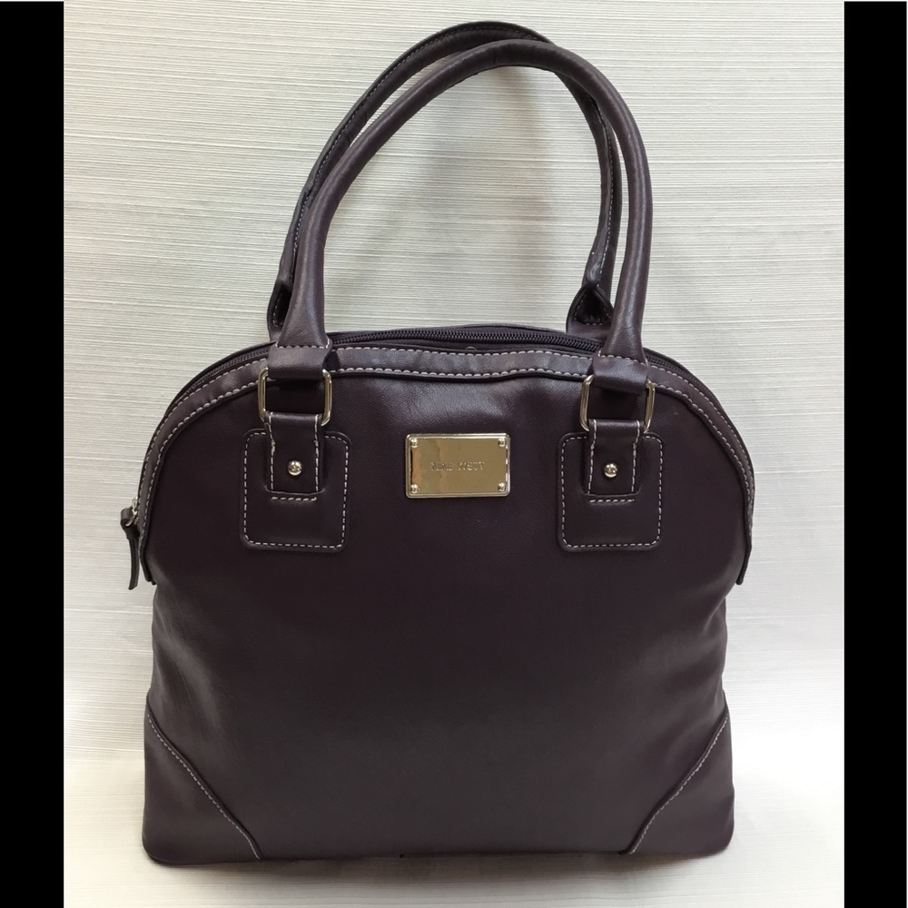 Stunning Nine West Dark Purple Bag - Picture 1 of 7